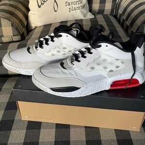 Men's White and Black Sneakers